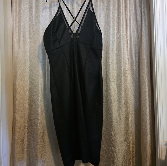 Charlotte Russe Black Backless Dress - Picture 1 of 3